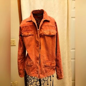 Wrangler Jean's Coral Corderoy Jacket small